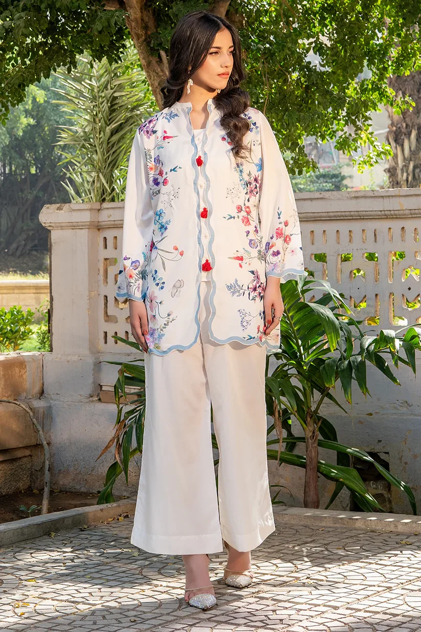Fiorella – Printed 2-Piece Co-ord Set | Munfarid