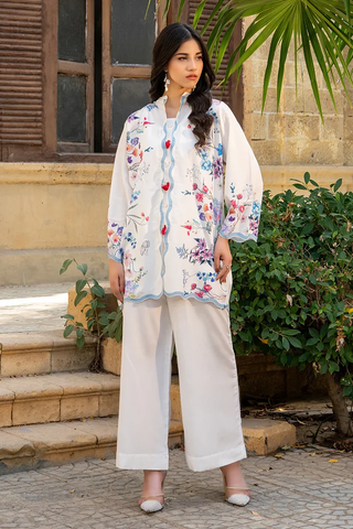 Fiorella – Printed 2-Piece Co-ord Set | Munfarid