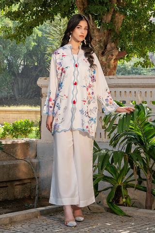 Fiorella – Printed 2-Piece Co-ord Set | Munfarid