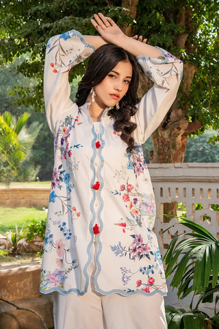 Fiorella – Printed 2-Piece Co-ord Set | Munfarid